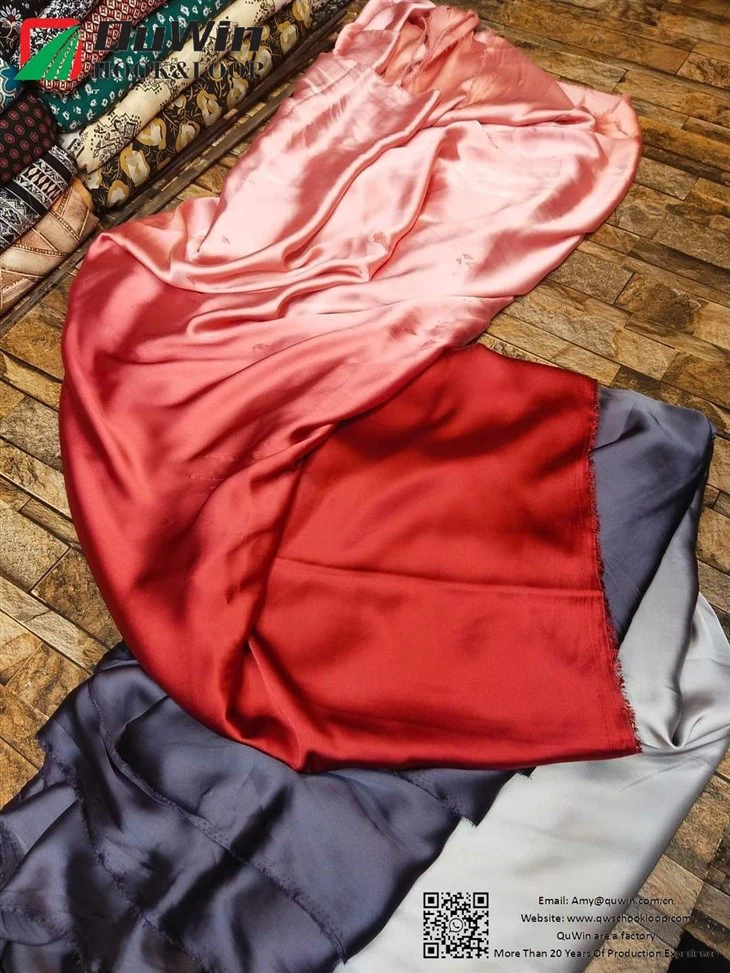 Double Shade Silk Fabric