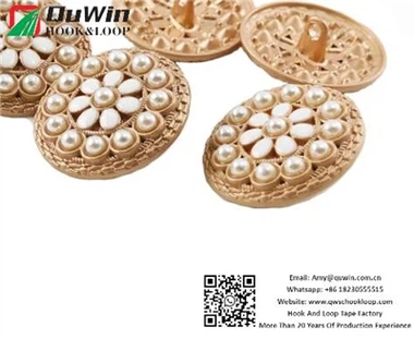 To introduce us gold fabric buttons to clothing manufacturers
