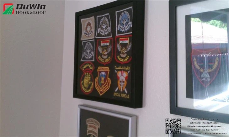 Picture frame hook and loop Tape