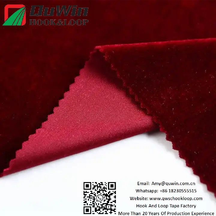 Red Velvet Fabric