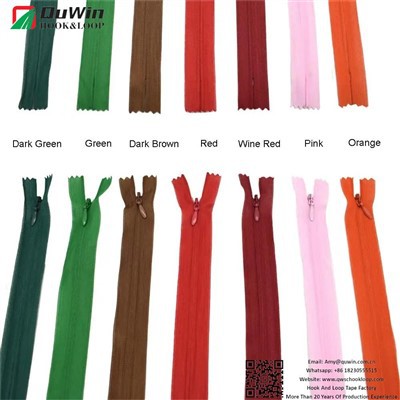 Long Invisible Zipper