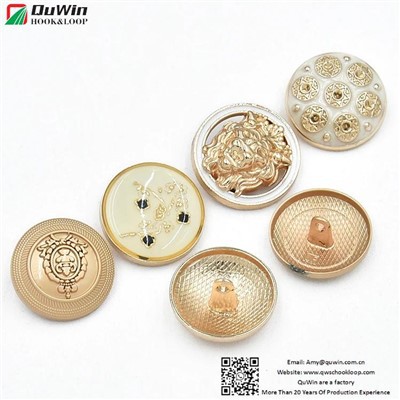 Sterling Silver Blazer Buttons