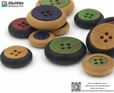 Fancy Wooden Buttons