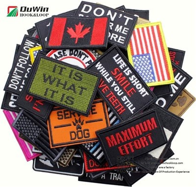 Tactical Patches Hook And Loop